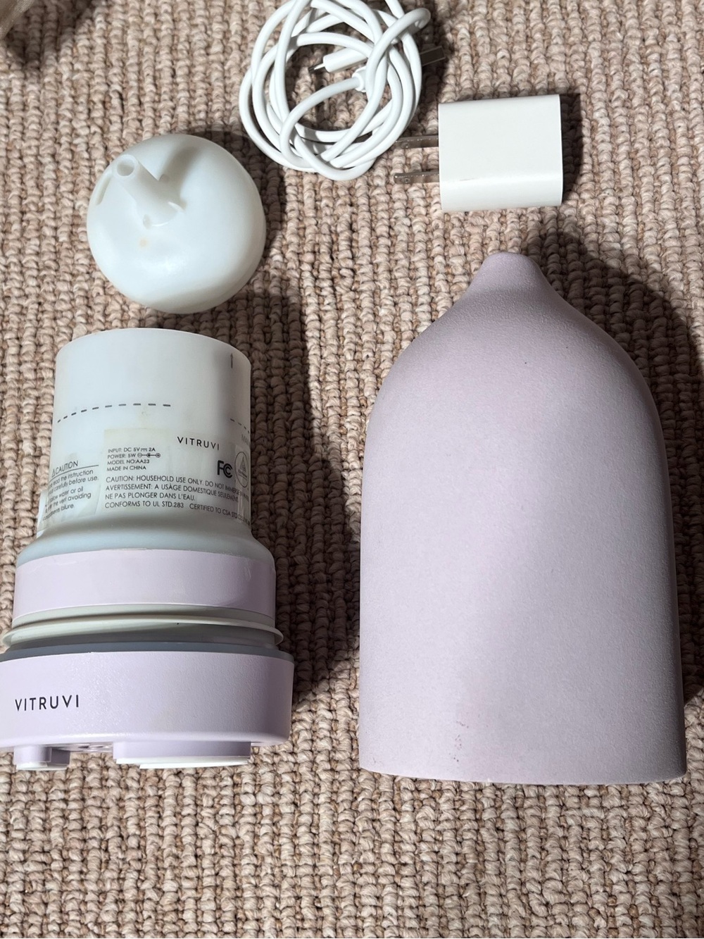 Lavender Vitruvi Diffuser